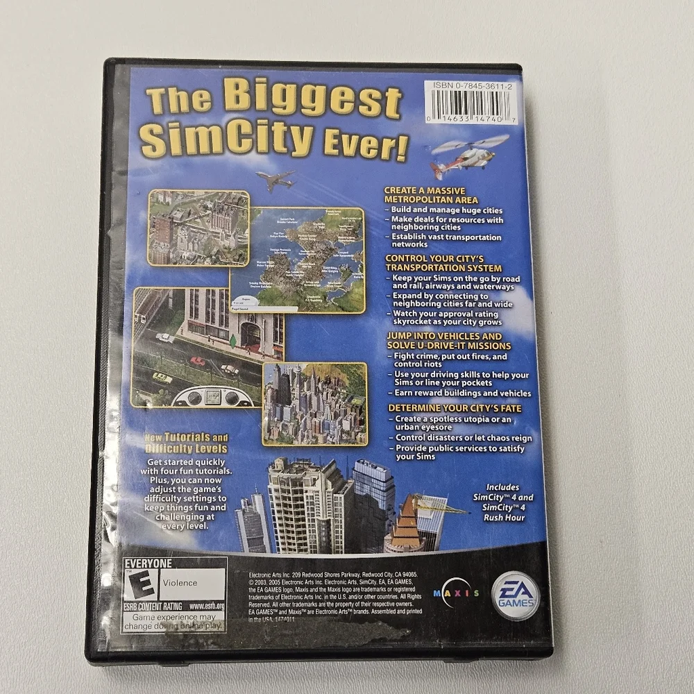 SimCity 4 Deluxe Edition PC CD-ROM